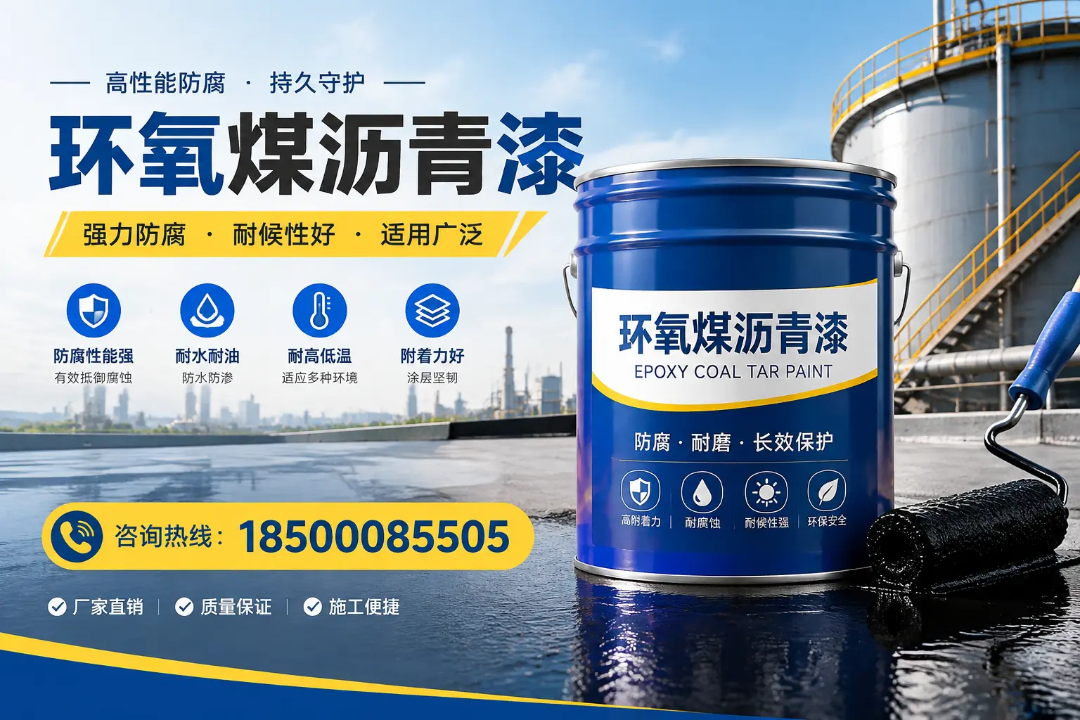 环氧煤沥青漆的储存与运输注意事项,保定企业须知